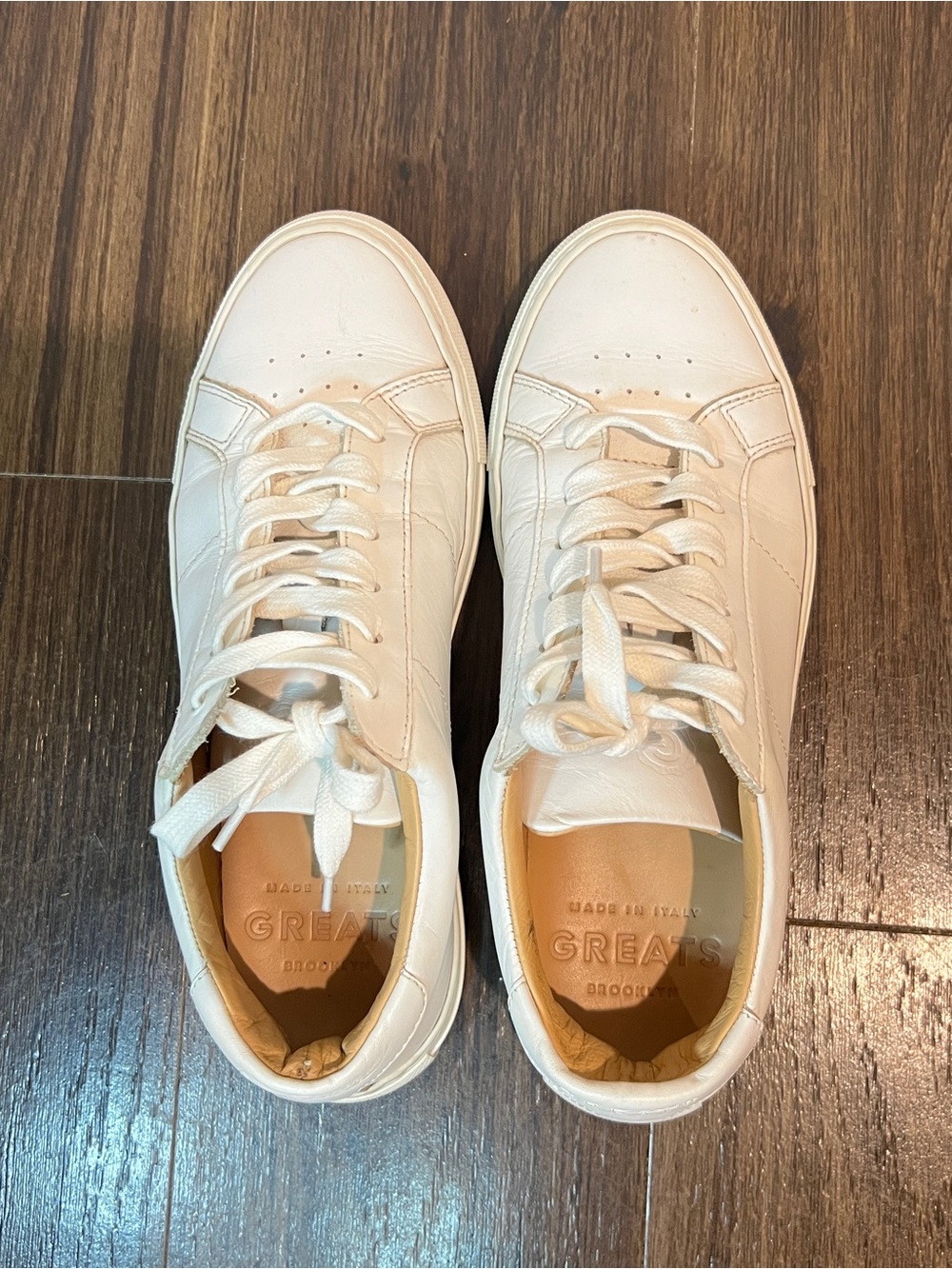 Greats Men's Royale Low-Top Sneakers in Off-White